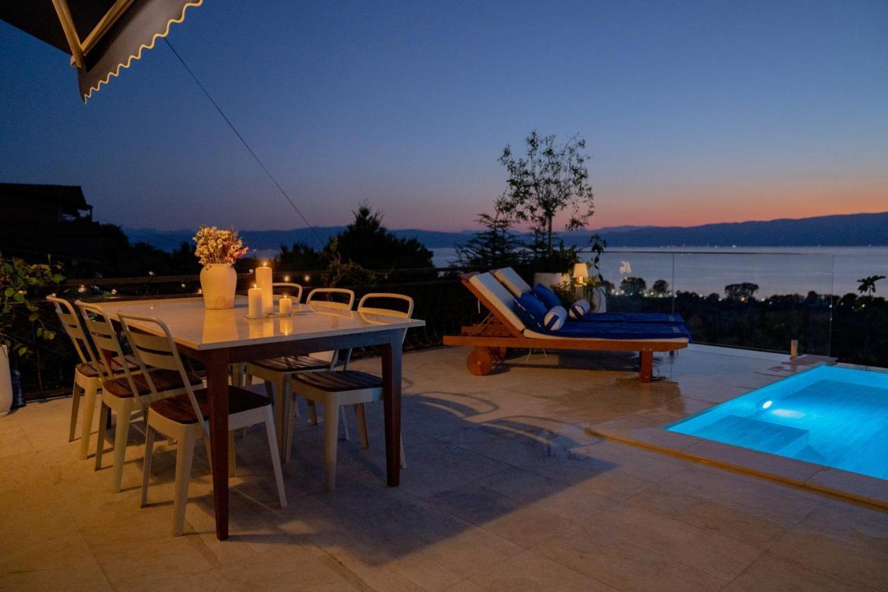 Casa Farmak - 4 Bedroom Lux Apartment With Infinity Pool & Lake View Ohrid Exterior photo