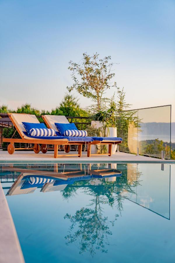 Casa Farmak - 4 Bedroom Lux Apartment With Infinity Pool & Lake View Ohrid Exterior photo