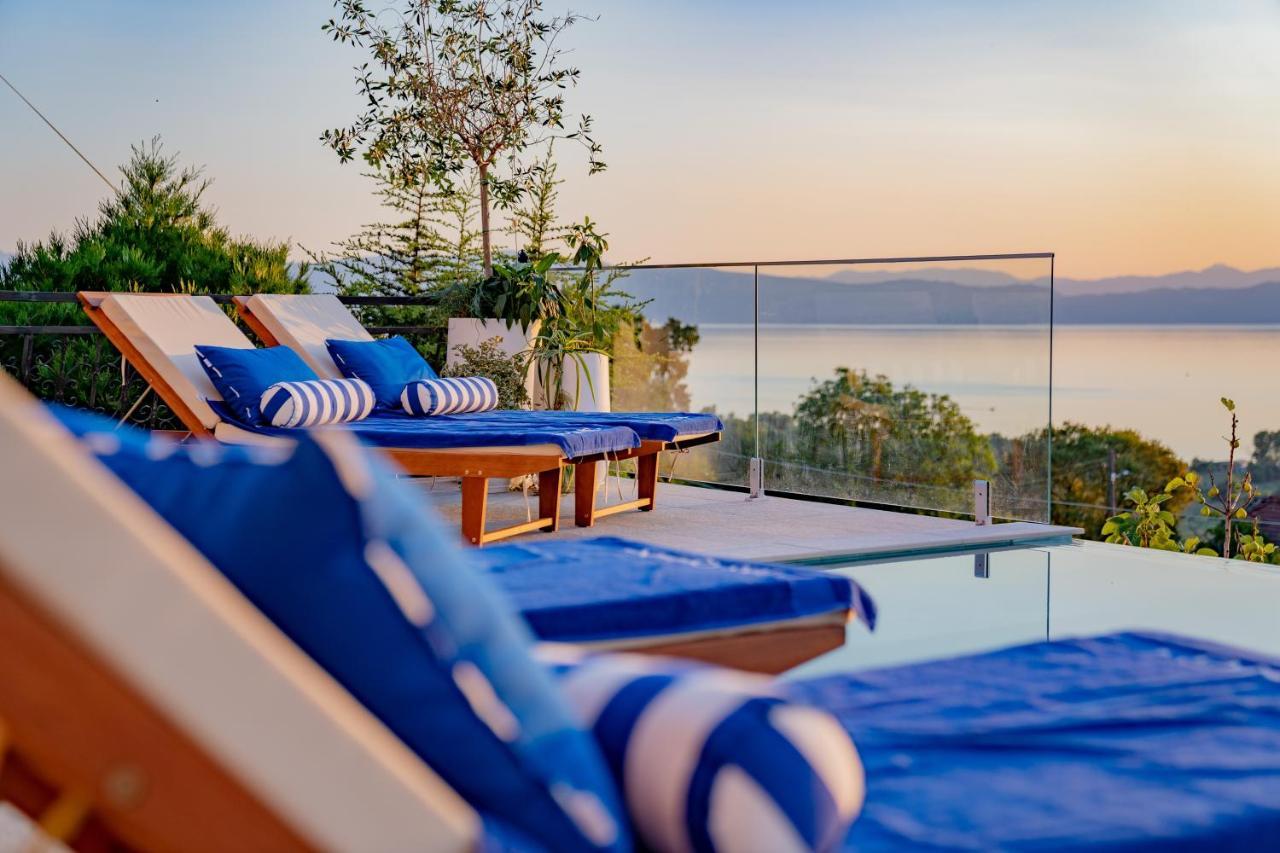 Casa Farmak - 4 Bedroom Lux Apartment With Infinity Pool & Lake View Ohrid Exterior photo